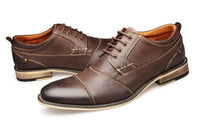 Load image into Gallery viewer, Brand Men Shoes Top Quality Oxfords British Style Shoes Business Formal Plus Size 50 !!