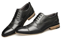 Load image into Gallery viewer, Brand Men Shoes Top Quality Oxfords British Style Shoes Business Formal Plus Size 50 !!