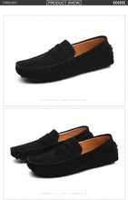 Load image into Gallery viewer, DEKABR Size 49 Men Casual Shoes Fashion Men Shoes Genuine Leather Men Moccasins !!