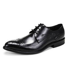 Load image into Gallery viewer, Luxury Brand Men Oxfords Shoes Wedding Genuine Leather Formal Business !