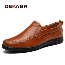 Load image into Gallery viewer, DEKABR Men Shoes Genuine leather Comfortable Men Casual Footwear !!