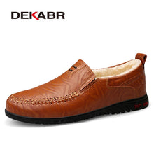 Load image into Gallery viewer, DEKABR Men Shoes Genuine leather Comfortable Men Casual Footwear !!