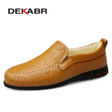 Load image into Gallery viewer, DEKABR Men Shoes Genuine leather Comfortable Men Casual Footwear !!