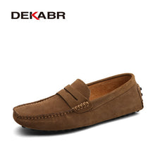 Load image into Gallery viewer, DEKABR Size 49 Men Casual Shoes Fashion Men Shoes Genuine Leather Men Moccasins !!