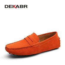 Load image into Gallery viewer, DEKABR Size 49 Men Casual Shoes Fashion Men Shoes Genuine Leather Men Moccasins !!