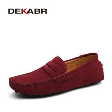 Load image into Gallery viewer, DEKABR Size 49 Men Casual Shoes Fashion Men Shoes Genuine Leather Men Moccasins !!