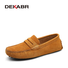 Load image into Gallery viewer, DEKABR Size 49 Men Casual Shoes Fashion Men Shoes Genuine Leather Men Moccasins !!