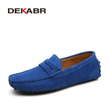 Load image into Gallery viewer, DEKABR Size 49 Men Casual Shoes Fashion Men Shoes Genuine Leather Men Moccasins !!