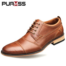 Load image into Gallery viewer, Brand Men Shoes Top Quality Oxfords British Style Shoes Business Formal Plus Size 50 !!