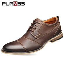 Load image into Gallery viewer, Brand Men Shoes Top Quality Oxfords British Style Shoes Business Formal Plus Size 50 !!